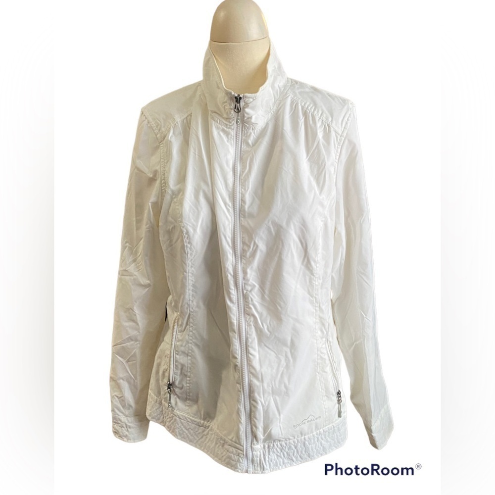EDDIE Bauer Active Women’s Track Jacket Size Large vintage